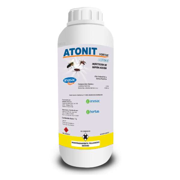 ATONIT INSECTICIDA X 1 LITRO – LAMBDACIHALOTRINA AL 2.5 % E.C