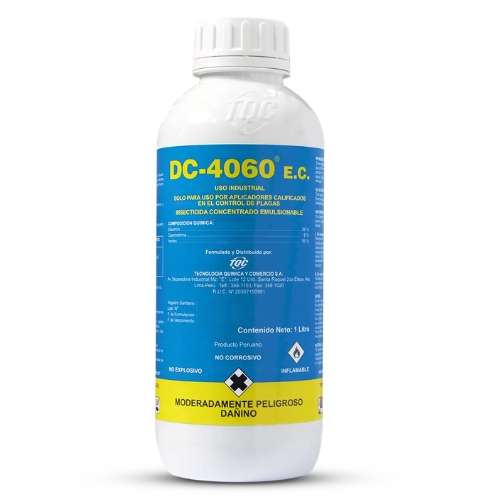 DC–4060 E.C FRASCO X 1 LITRO | DIAZINON 36% | INSECTICIDA ORGANOFOSFORADO